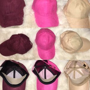 Socrushin Accessories - Pink Textured Dad Hat Socrushin Accessories - Pink Textured Dad Hat